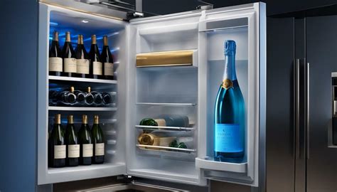 What Temperature Should Champagne Be Stored at in a Wine Fridge?