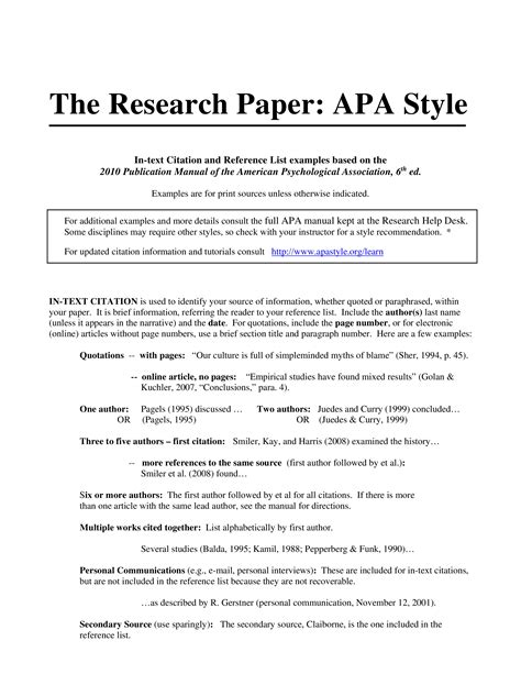 Apa Research Paper Template Word 22 - Toptemplate.my.id