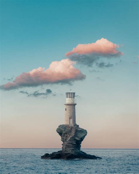 Tourlitis Lighthouse | Accidentally Wes Anderson