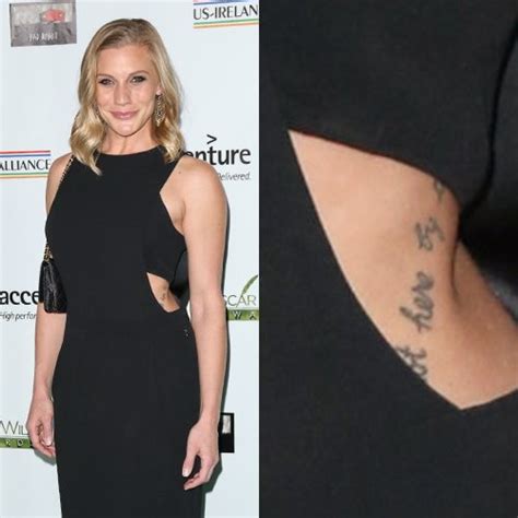 Katee Sackhoff's 4 Tattoos & Meanings | Steal Her Style