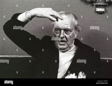 JACQUES TATI French film director and comedian in Stockholm 1973 Stock ...