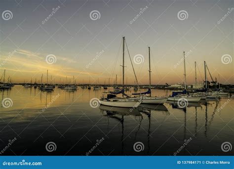 SAN DIEGO, SAILBOATS on the HARBOR at SUNSET Editorial Photo - Image of color, dynamic: 137984171