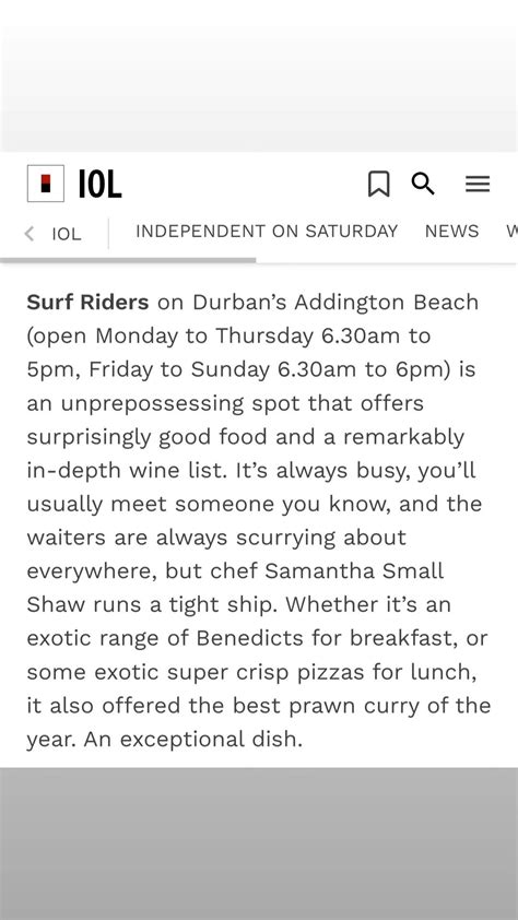 Surf Riders Cafe