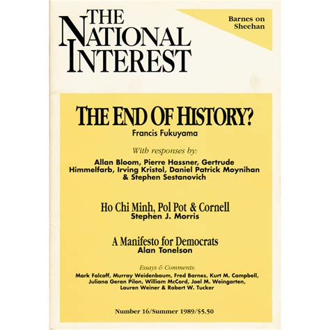 👓 The End of History? | Francis Fukuyama