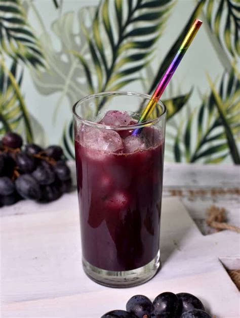 Grape Juice Recipe (how to make the healthiest way)