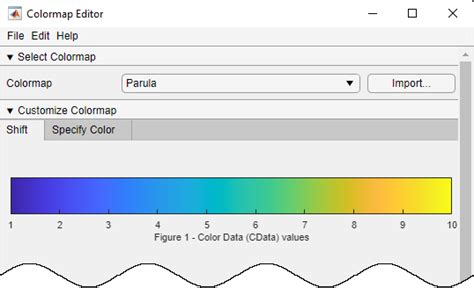 Colormap Editor