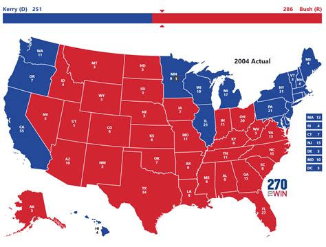 Presidential Election of 2004 - 270toWin