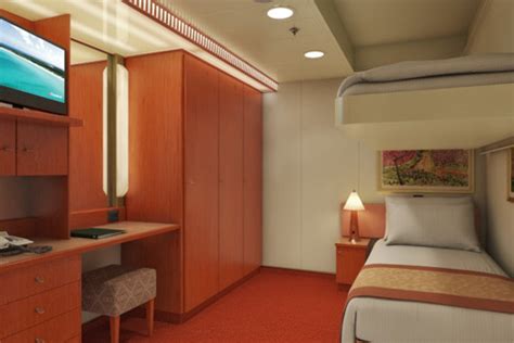 Carnival Conquest Cabin 1208 - Category 1A - Interior Upper / Lower Stateroom 1208 on iCruise.com