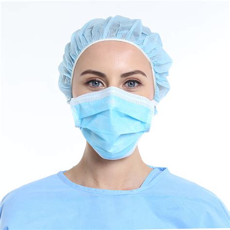 Blue Surgical Disposable PP Face Mask with Tie - China Surgical Mask and Medical Mask