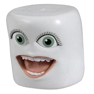 Amazon.com: Annoying Orange - Collectible Talking PVC Figure - MARSHMALLOW (4 inch scale): Toys ...