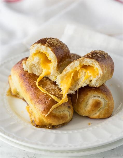 Cheesy Pretzel Sticks - I Wash You Dry