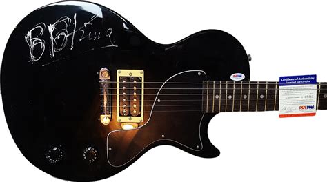 B.B. King Autographed Guitar - CharityStars