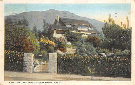 Sierra Madre, California, CA Postcards | OldPostcards.com