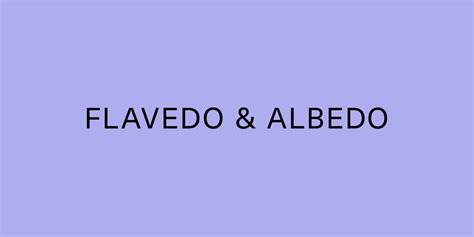 Flavedo and Albedo - anyone try this brand before? The packaging ...