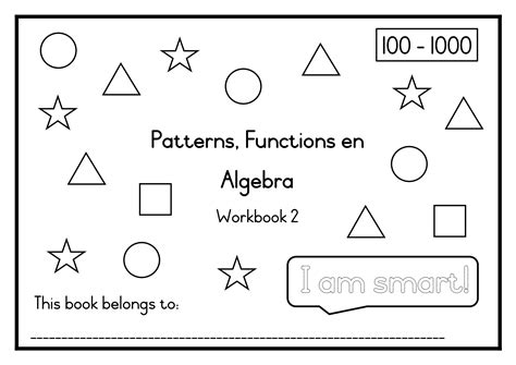 GRADE 3 & 4 Patterns Functions and Algebra Workbook 2 - Teacha!