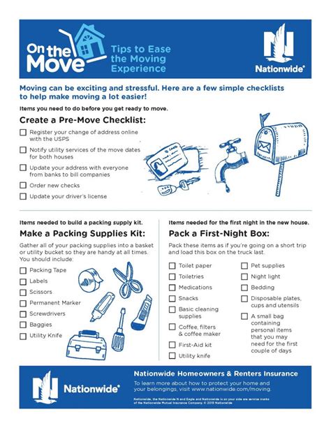 Your Official Checklist for Moving