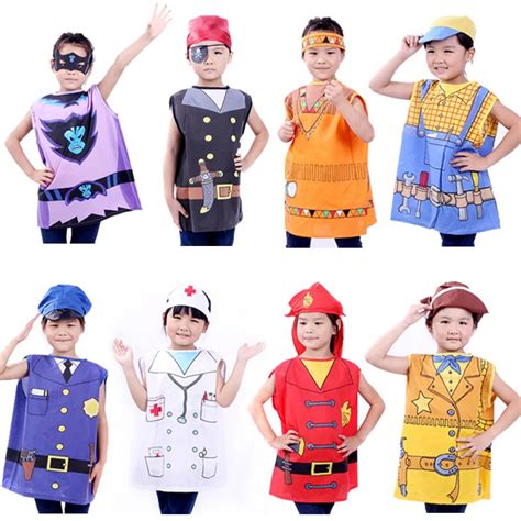 Kid Halloween Costume Children Role Play Clothes Kid Cosplay Clothing Set Nurse Uniform Pirate ...