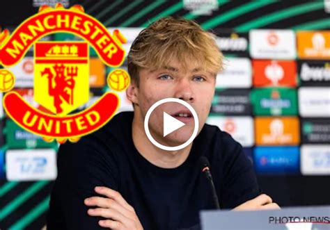 “I love Man united…..”Rasmus Hojlund drops hint on Instagram amid Manchester United links ...