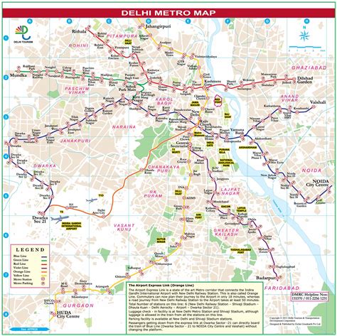 Tourist Places Near Delhi Metro Stations