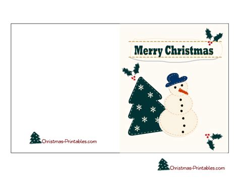 Printable Christmas Cards
