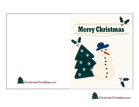 Free Printable Christmas Cards | Christmas card templates free, Christmas card template ...