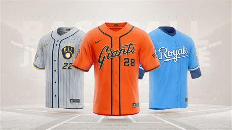 Baseball Jersey Mockup Template