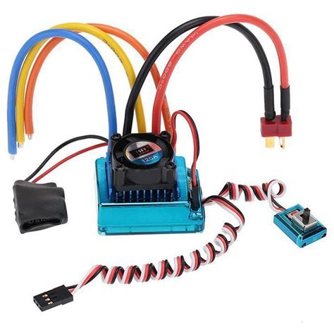 120A Sensored Brushless Speed Controller ESC voor RC 1/8 1/10 1/12 Car ...