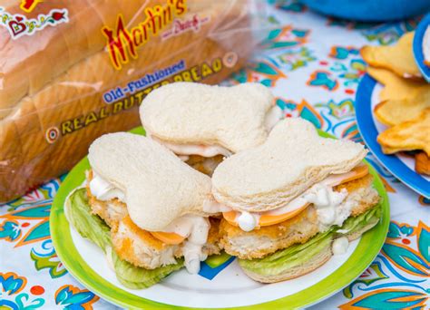 Fun Fish Sandwiches - Martin's Famous Potato Rolls and Bread