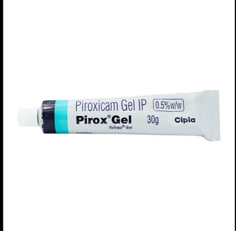 Piroxicam Gel IP (0.5% w/w), 20 Gram at Rs 150/tube in Nagpur | ID: 2851672671673