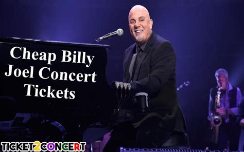 Billy Joel Concert Tickets from Ticket2Concert