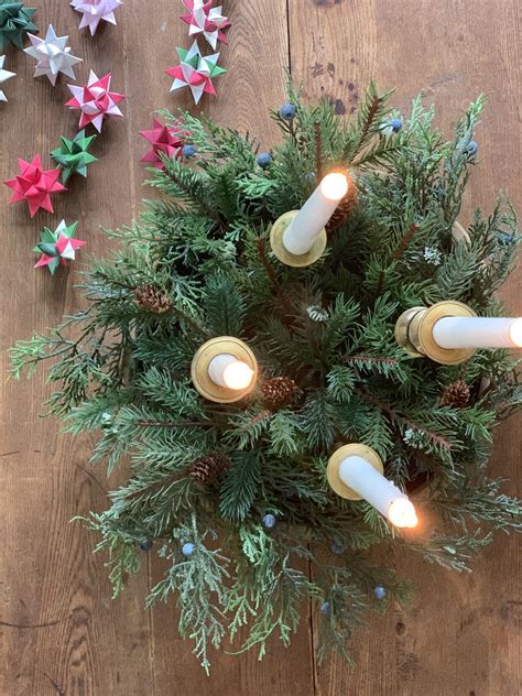 DIY How-To: Christmas Advent Wreath | Wrensted Interiors