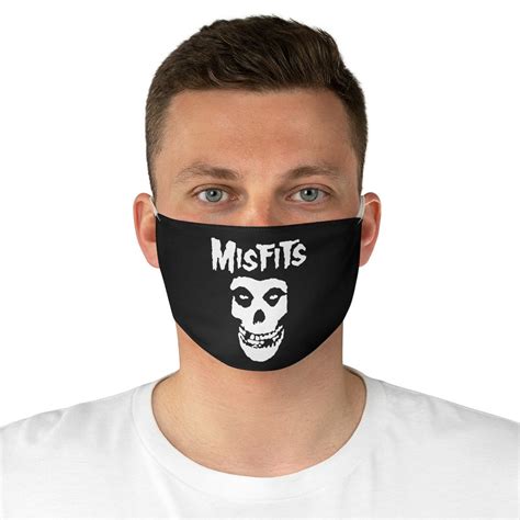 Misfits Logo Face Mask Misfits Rock Band Face Covering | Etsy