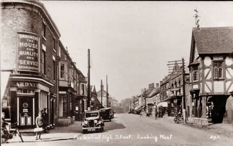 Eccleshall High Street. – Postcards from Stoke