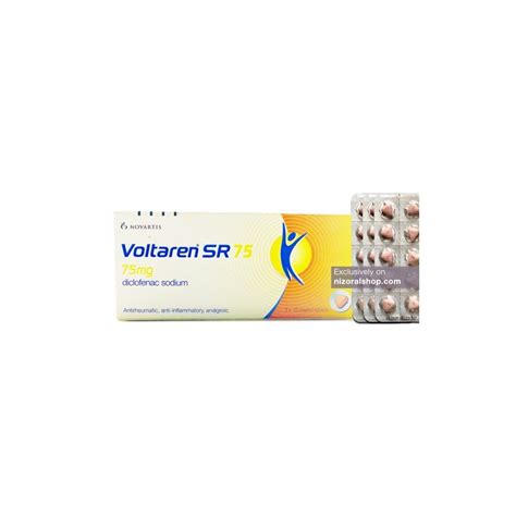 Voltaren SR 75mg 30 Tablets Diclofenac (Anti Inflammatory)