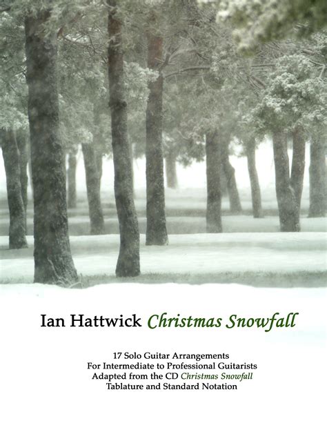 Snowfall Book Cover – Ian Hattwick