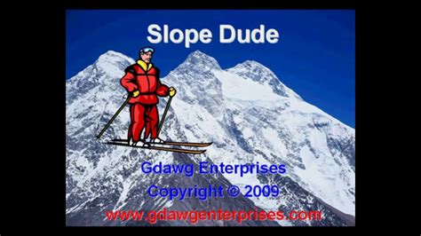 "Slope Dude" Math Lesson for Students - YouTube