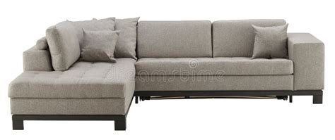 Grey corner sofa stock photo. Image of design, invitation - 185501236