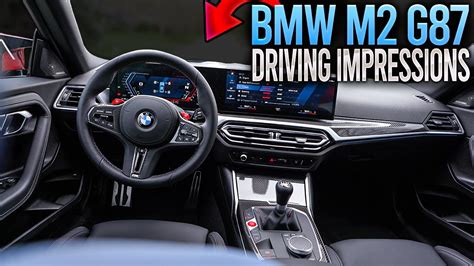 First Driving Impressions of the BMW M2 G87! *Pushing it HARD* - YouTube