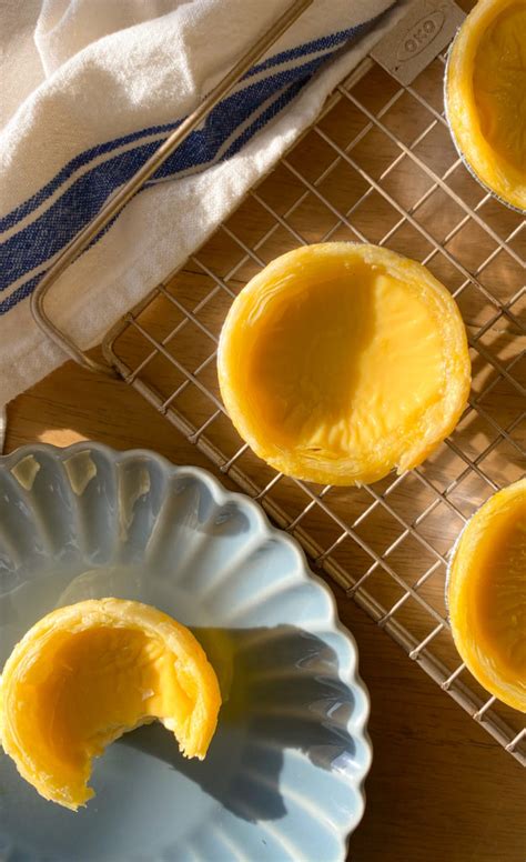 Chinese Egg Tarts 蛋挞 - Cook With Dana