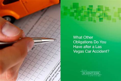 What are my obligations after a Las Vegas car accident? - The Schnitzer Law Firm