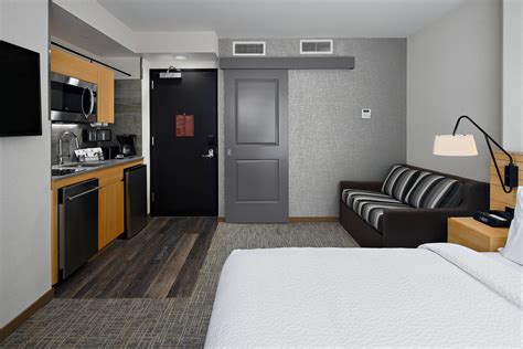 Hotel Rooms & Amenities | TownePlace Suites New York Manhattan/Times Square