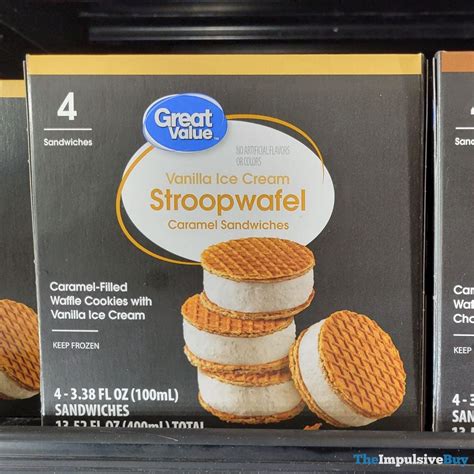 SPOTTED: Great Value Ice Cream Stroopwafel Caramel, 42% OFF