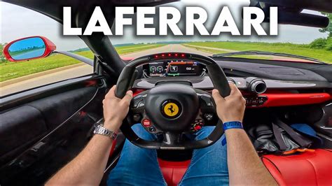 What It's Like To Drive A Ferrari LaFerrari! (POV) - YouTube