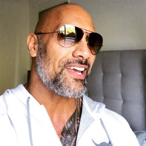 Dwayne Johnson With Beard Pictures | PS Celebrity