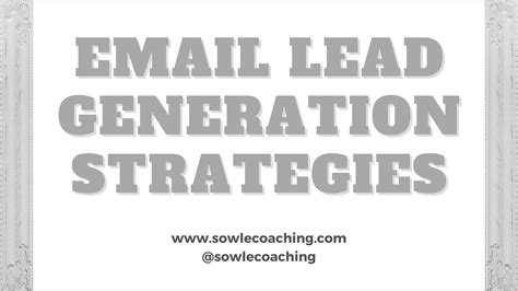 Email Lead Generation For Email Marketing - Vicky - Business Coach