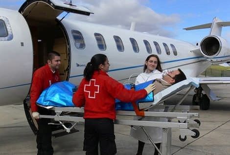 Air Ambulance Aircraft - InterMedical Assistance Germany - Medical ...