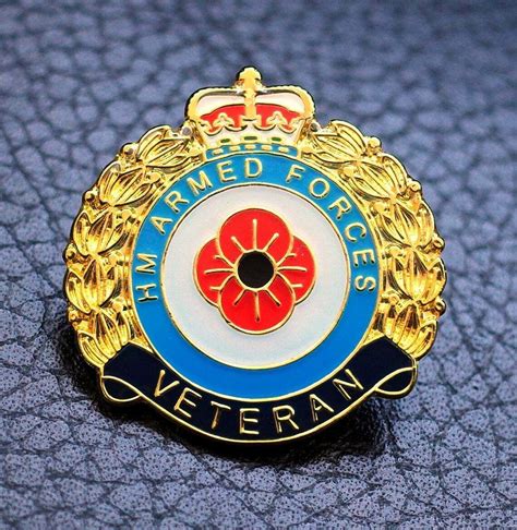 Armed Forces Veteran POPPY enamel pin badge UK 2022 Raf Sas Special FORCES on eBid United States ...