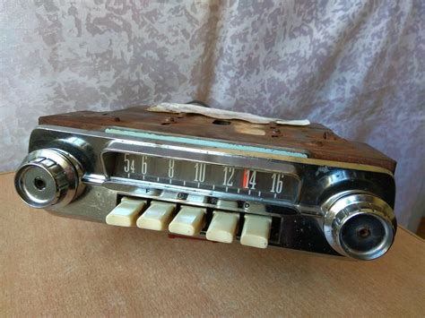 RARE Vintage Antique Old Car Radio Autoradio Ford Retro Auto | Etsy