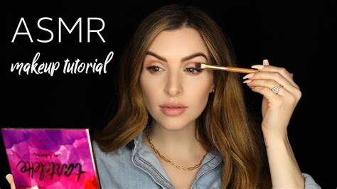 ASMR MAKEUP TUTORIAL (whispers & tapping) | tarte tutorials - YouTube | Makeup tutorial, Asmr ...