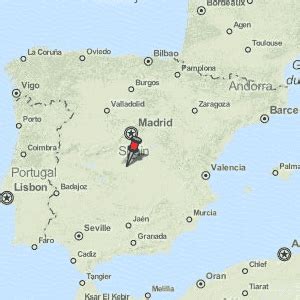 Toledo Map Spain Latitude & Longitude: Free Maps